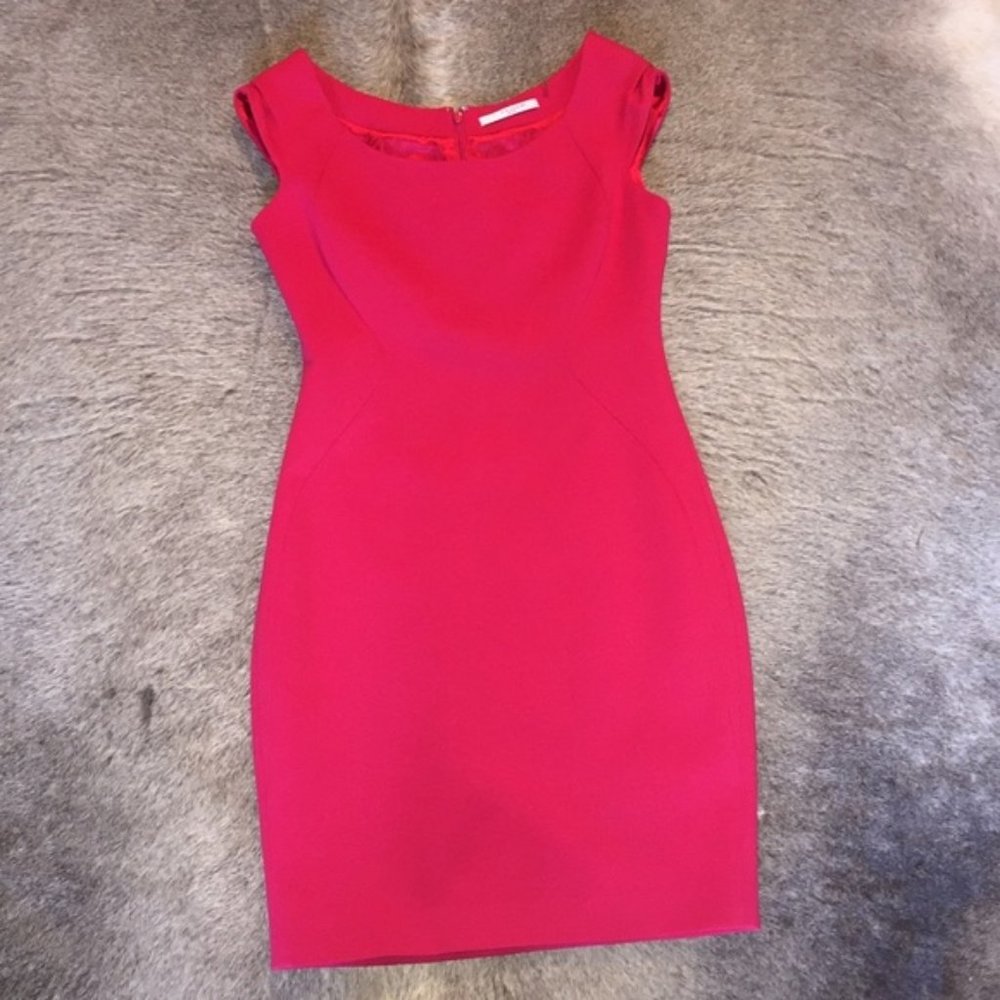 Tahari pink dress